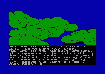 Emerald Isle (UK) (1985) screen shot game playing